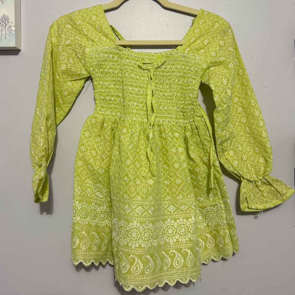 Charming Lime Green top/dress